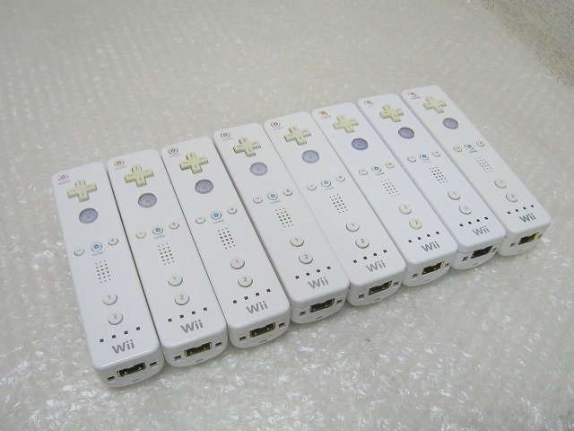 PK15250S★任天堂★Wiiリモコン 8個まとめて★RVL-003★動作品★_画像1