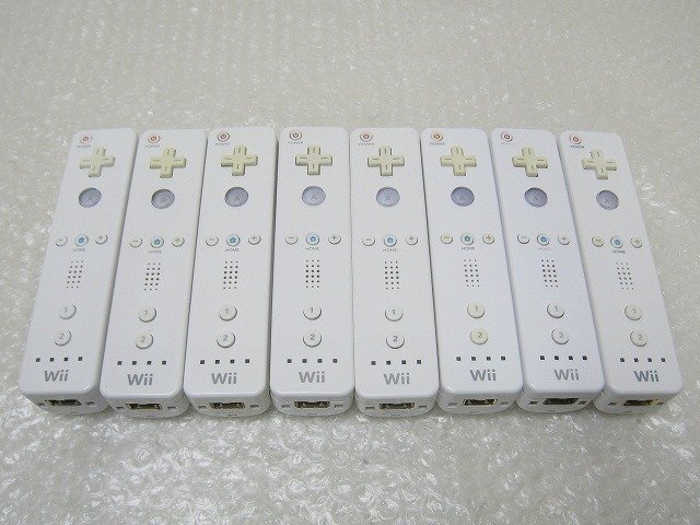 PK15250S★任天堂★Wiiリモコン 8個まとめて★RVL-003★動作品★_画像2