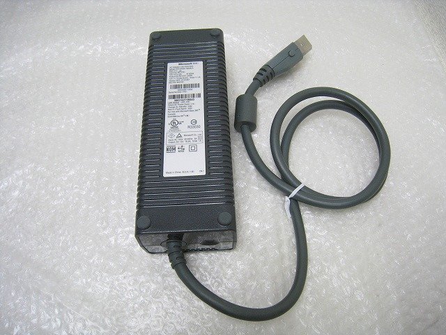 PK15488S*Microsoft*Xbox360 for adaptor 203W*AV cable attaching *DPSN-186DB A* operation goods *