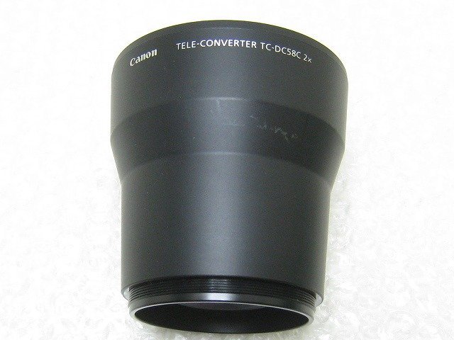 PK15588ST★Canon★TELE-CONVERTER テレコンバーター★TC-DC58C 2x★_画像5