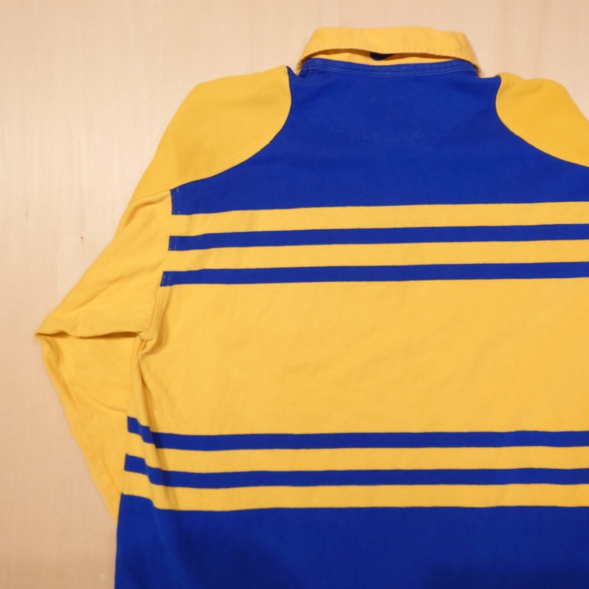 神戸製鋼 Nike Steelers ラガーシャツ Sサイズ NIKE ラガーシャツ team sports ラグビージャージ ボーダー柄