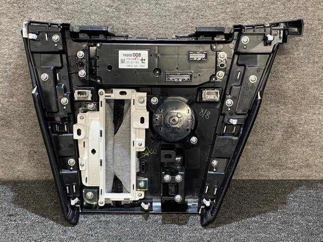 デリカD5 3DA-CV1W 純正 エアコンスイッチパネル 動作確認済 (AC/シフトパネル/インストルメントパネル/インパネ/内装_画像8