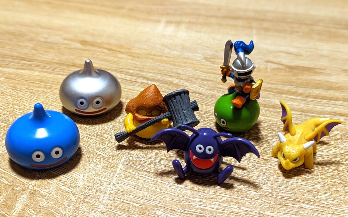  Dragon Quest gong ke figure collection ~ company Monstar compilation ~ * all 6 kind set brownie Sly m Night other * postage 300 jpy ~