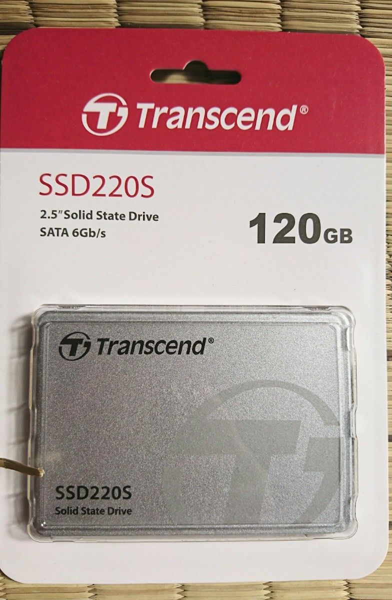 【新品未開封・純正】TRANSCEND トランセンド＊内蔵SSD TS120GSSD220S＊120GB 2.5インチ SATA3