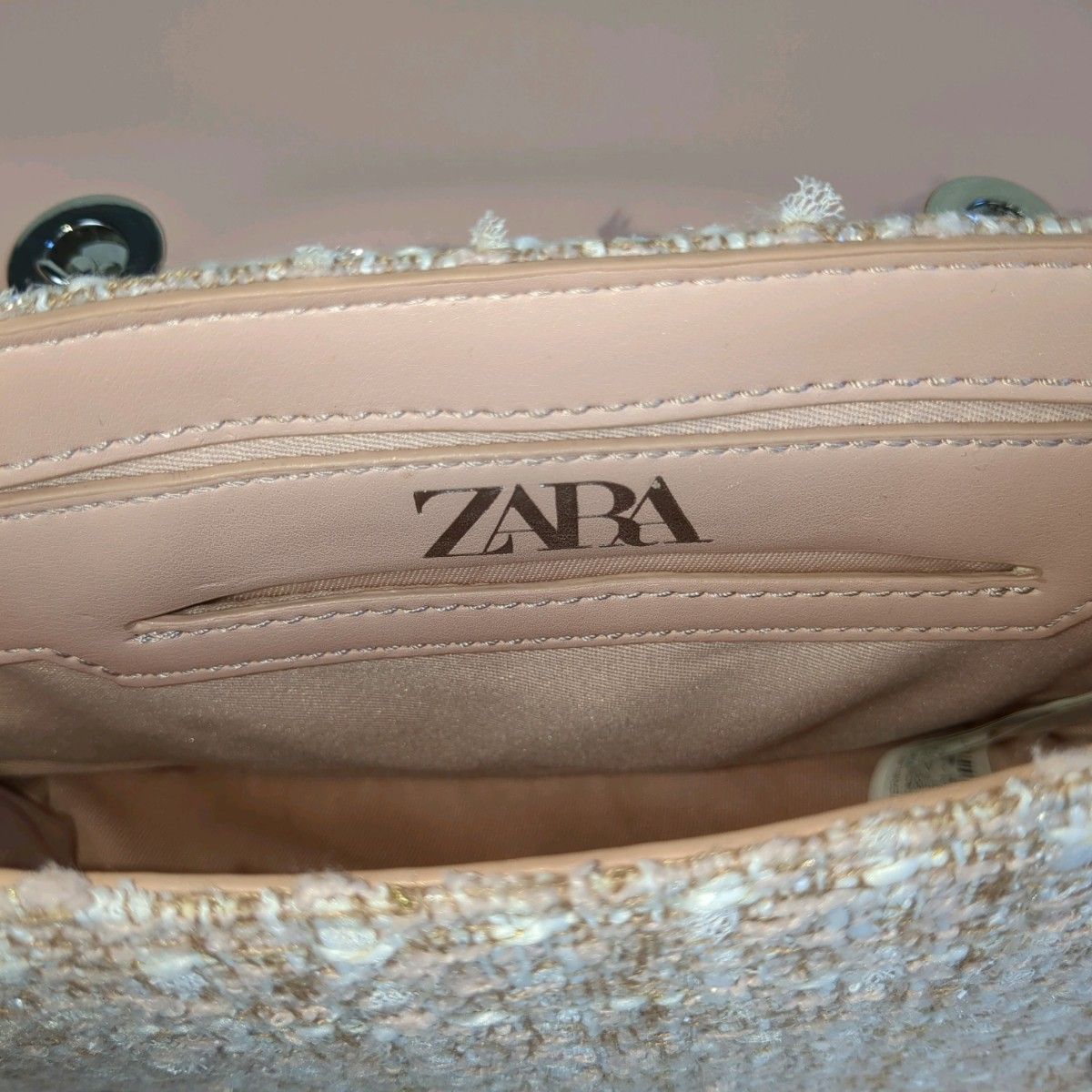 ZARA ツイード チェーンショルダーバッグ|Yahoo!フリマ(旧 ZARA ツイード チェーンショルダーバッグ|Yahoo!フリマ(旧