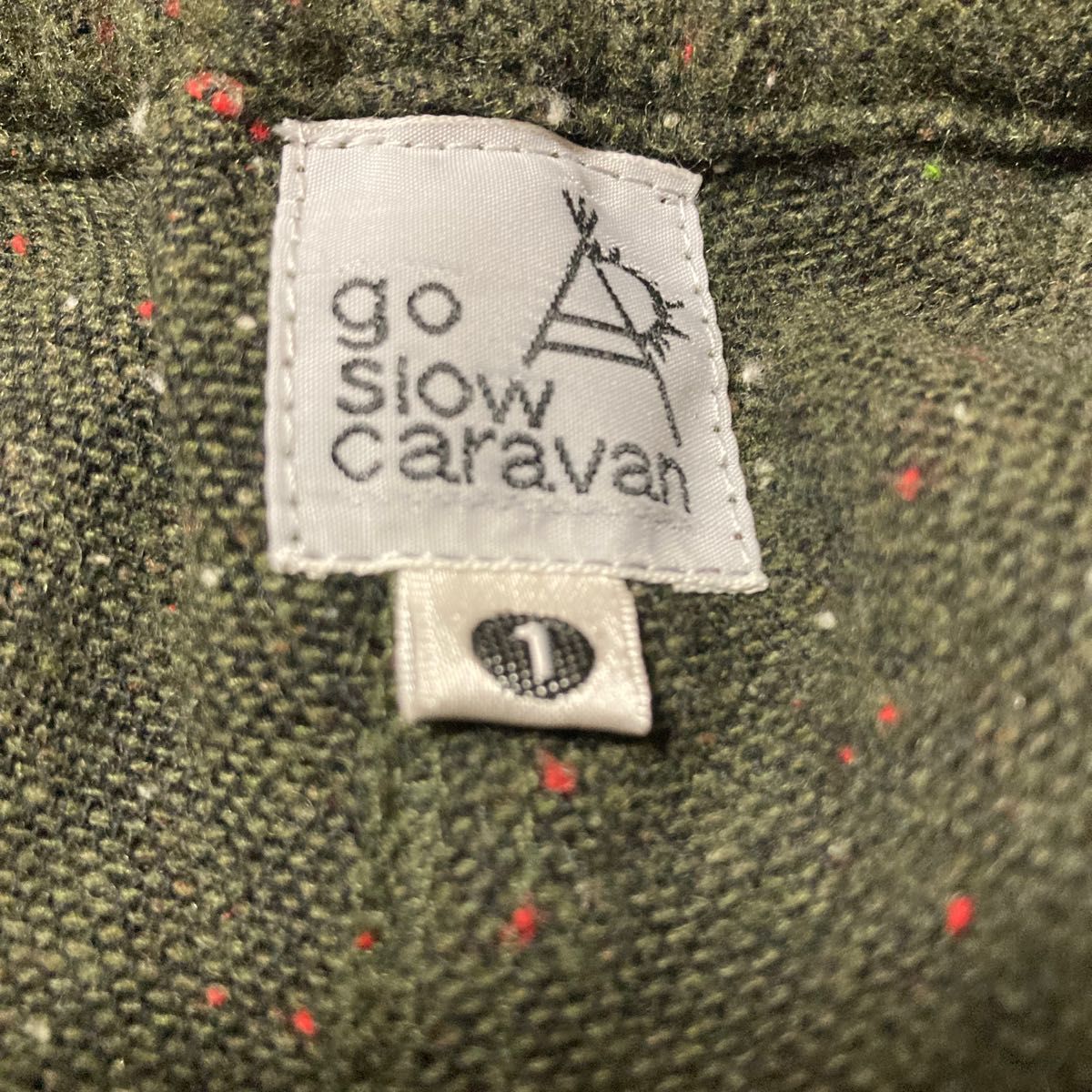 go slow caravan  ゴースローキャラバン　パンツ ガウチョパンツ ワイドパンツ  レディースS