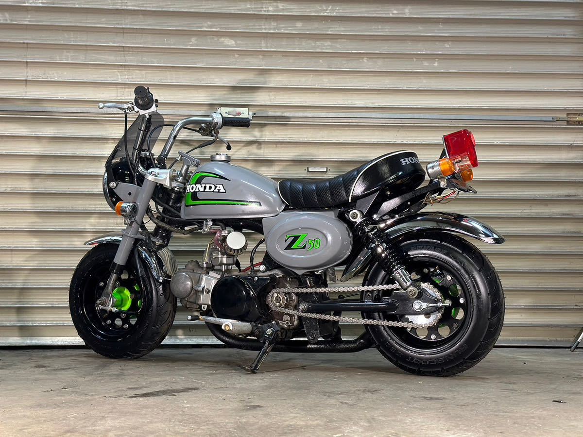 モンキー USDM 脱着フォーク BEET 車体 フルカスタム シャコタン モンキー USDM 脱着フォーク BEET 車体 フルカスタム シャコタン