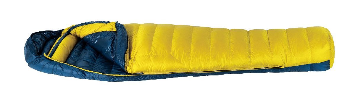 [ chair ka] mummy type sleeping bag e Ad light 480 mustard 147633 yellow body size : 78( shoulder width )×