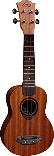 LAG Guitars ラグ ソプラノウクレレ TIKI UKU 8 SOPRANO こだわりのフランスデザイン 美しい木目 ギグバック付属