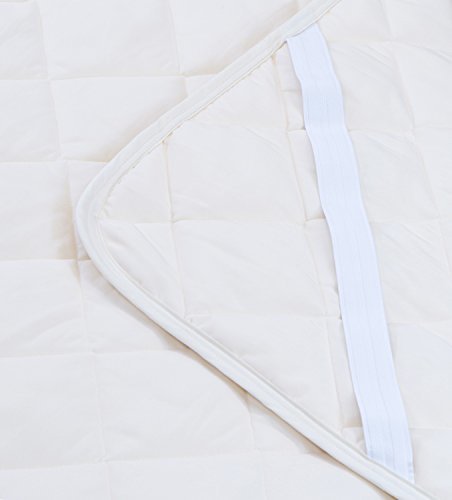 シンサレート100% あったかベッドパッド バツグンの保温力と暖かさ！ 丸洗いできる 3Mシンサレート高機能中綿素材 (シングル 100×200_画像3