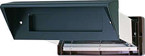 水上金属 ステンレスシュート内フタ付気密型No.24大壁用 黒 (001-5692) 1台