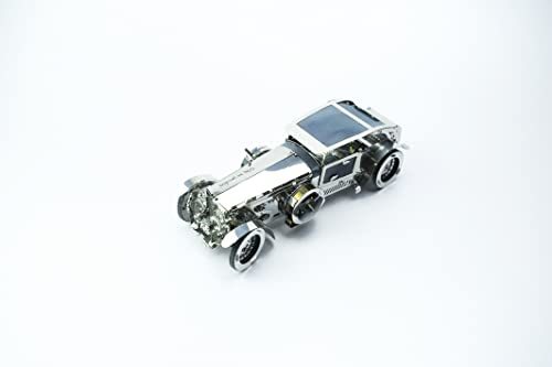 DIY　メタルパズル　ゼンマイ仕掛けて可動式　メタルモデル　新品発売　ラグジュアリーロードスター　クラシックカー　ヒスト