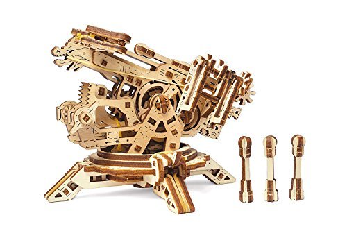 Ugears ユーギアーズ Archballista-Tower アークバリスタと攻城塔 70048 木のおもちゃ 3D_画像2