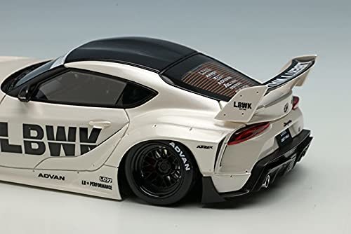 EIDOLON 1/43 LB WORKS GR Supra (LD97 wheel) パールホワイト 完成品 LB017A_画像7