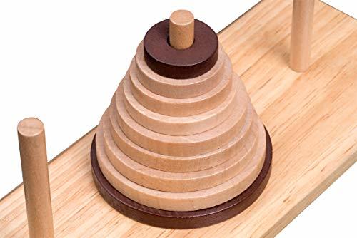 Philosfi Roth is noi. .9 step wooden tree. . cloudiness head. gymnastics Kids intellectual training gift puzzle Classic game 