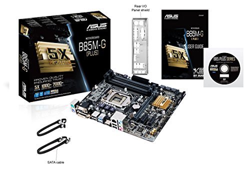 ASUS Intel B85 搭載 マザーボード LGA1150対応 B85M-G 【microATX】_画像4