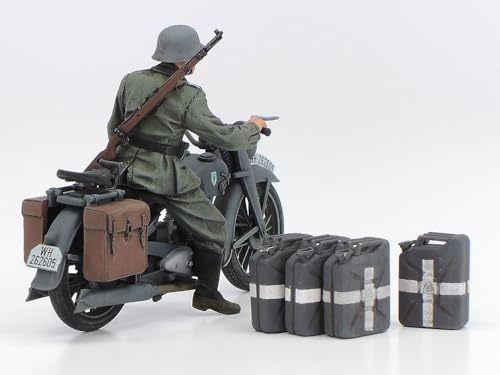 タミヤ 1/35 スケール限定商品 ドイツ IV号戦車 G型 初期生産車 伝令バイクセット ロシア戦線 プラモデル 25209_画像8