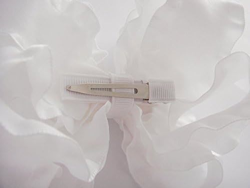 [misia luxury ] hair band .... ribbon hair clip pin attaching waffle hair band free size white 
