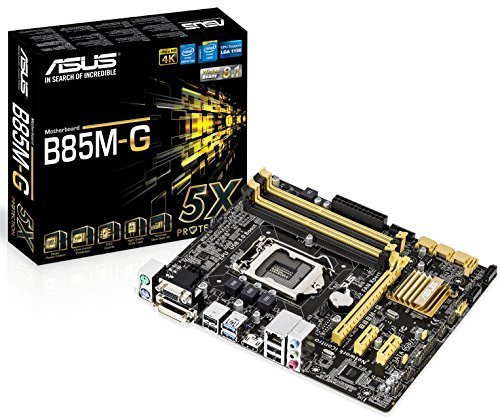 ASUS Intel B85 搭載 マザーボード LGA1150対応 B85M-G 【microATX】_画像1