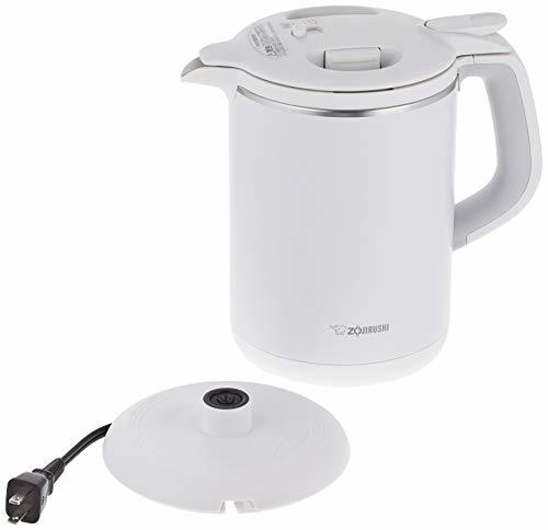  Zojirushi electric kettle 1.0L.. after 1 hour 90*C heat insulation coffee drip for with function white CK-AX10-WA