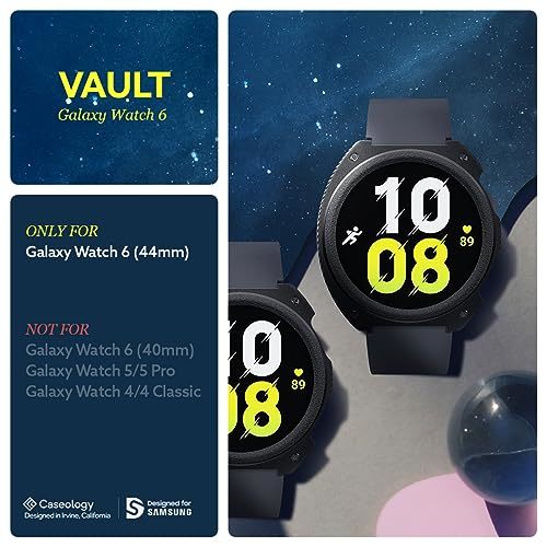 Caseology Galaxy Watch 6 44mm 対応 ケース カバー 落下 衝撃 吸収 スリム 軽量 保護 ヴォールト - マットブ_画像2