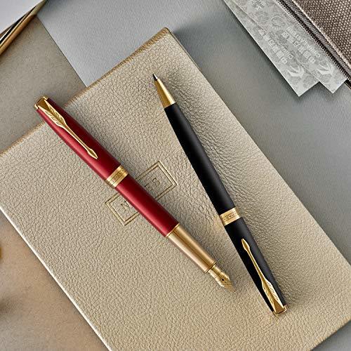 PARKER パーカー 万年筆 ソネット レッドGT 細字 18金ペン先 ギフトボックス入り 正規輸入品 1950773_画像5