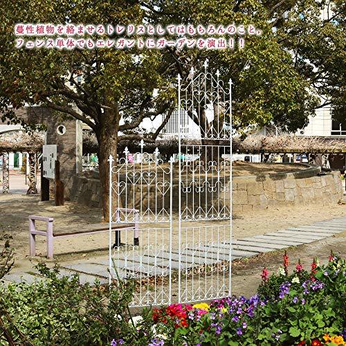  garden garden iron fence Nouveau(n-vo-) high type height 220cm× width 53cm 2 pieces set b