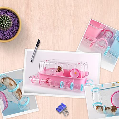  hamster pipe 6 piece set hamster tunnel pipe hamster cage house exclusive use DIY pie hamster morumoto Golden ham 