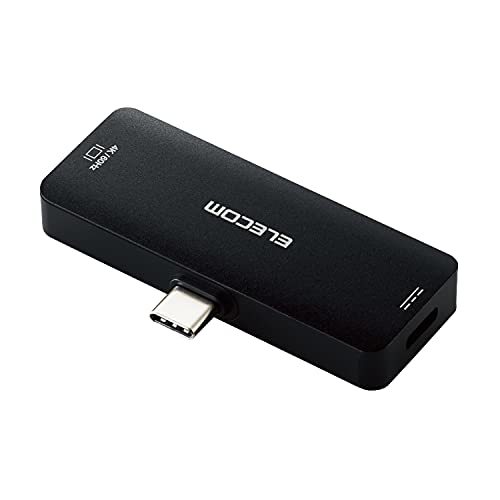 エレコム(ELECOM) 変換アダプタ TypeC-HDMI 映像用 60Hz 給電機能付 PD 対応 【iPhone1_画像1