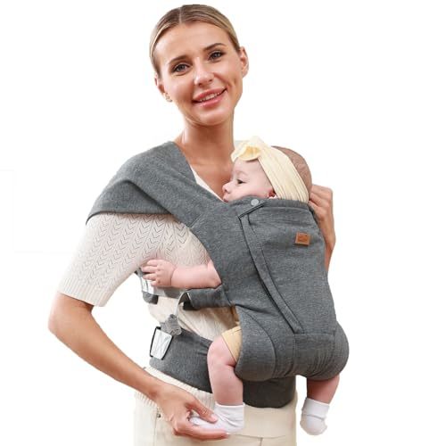 CUBY baby sling newborn baby baby sling front position baby carrier ... cord baby carrier sling baby backpack against surface .. easy light weight newborn baby from 20kg till 