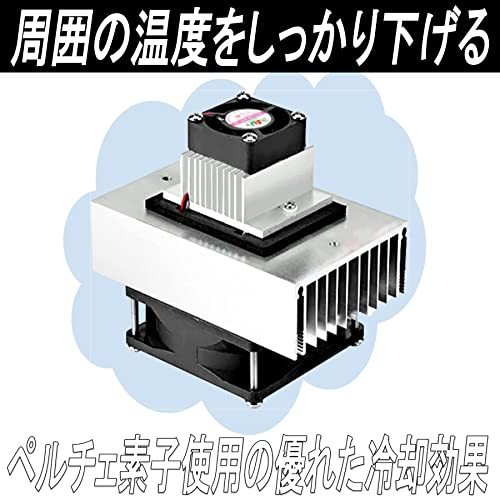 Gavit 冷却システムキット ペルチェ式 冷却ユニット 自作冷蔵 冷蔵庫 温冷庫 ミニエアコン DIY DC12V_画像5