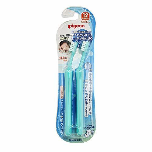  Pigeon . tooth care finishing exclusive use whole ...2 pcs insertion 12. month ~ - 2 piece (x 1)