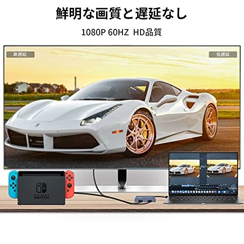 4K HDMIビデオゲームキャプチャーボードSwitch対応、USB3.0 1080P 60FPS 4K 30Hz HD_画像7