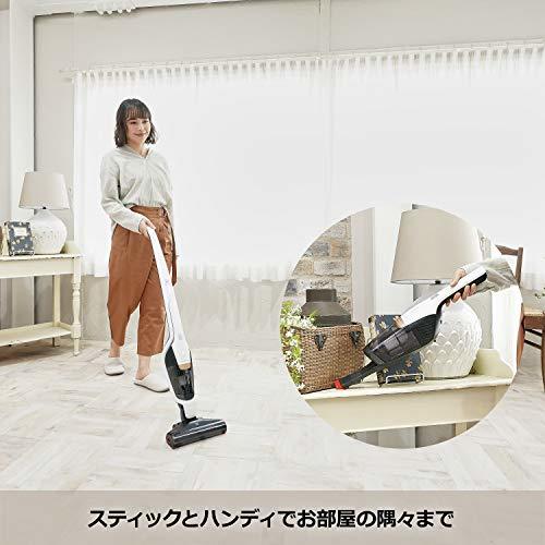 Electrolux(エレクトロラックス)エルゴラピードパワープロプラス コードレス掃除機 サテンホワイト ZB3425BL 2019_画像5