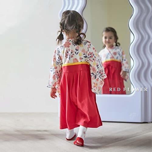 [SLINX] детская одежда hakama детский комбинезон hakama детский комбинезон кимоно японский костюм девочка формальный младенец . еда . начало .. три .