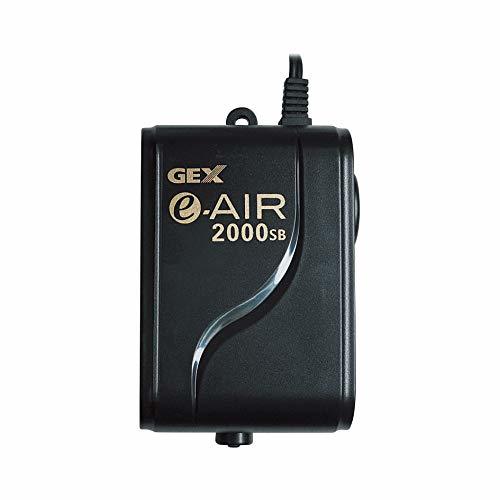 jeksGEX AIR PUMP e-AIR 2000SB. exit number 1. water deep 50cm and downward * width 120cm aquarium and downward quiet sound air pump 