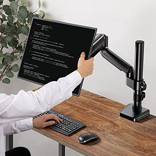 HUANUO monitor arm display arm gas type VESA arm clamp type & grommet type PC monitor arm 