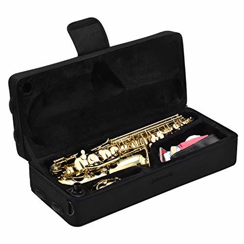 Eastar サックス アルトサックス Eb Saxophone ゴールドラッカー サクソフォン ケース付き お手入れセット サックス 初心者_画像9