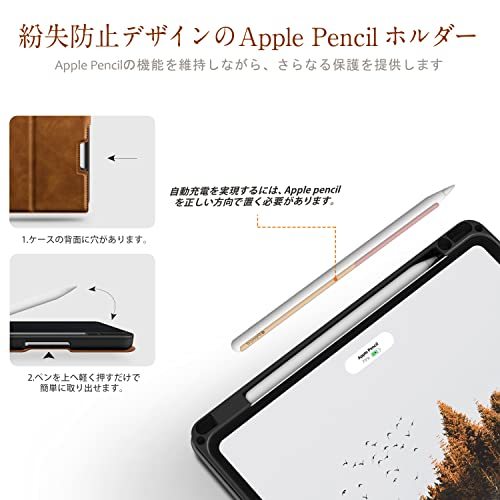 Antbox iPad Air5/4 case pen sill storage auto sleep correspondence iPad Air case no. 5/4 generation .