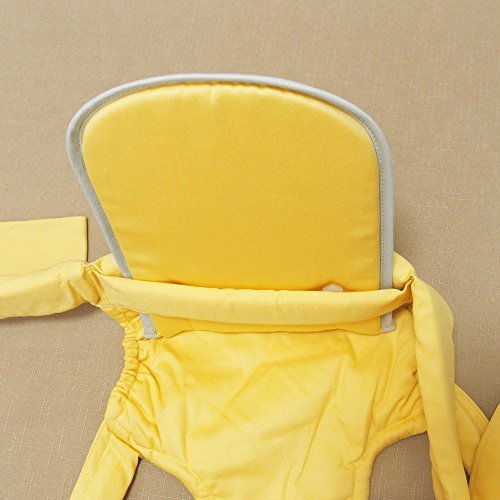  прошлое в то время как. рюкзак-"кенгуру" с размещением сзади сделано в Японии желтый слинг-переноска для спины 