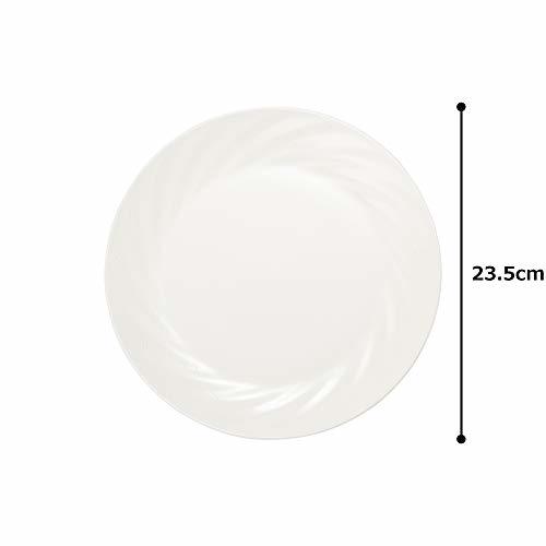 NARUMI(ナルミ) プレート 皿 センス ホワイト 23cm 電子レンジ温め・食洗機対応 51800-5777_画像4