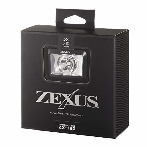 冨士灯器 ZEXUS(ゼクサス) LEDライト ZX-160 [最大230ルーメン メインLED点灯時間:最大50時間_画像2