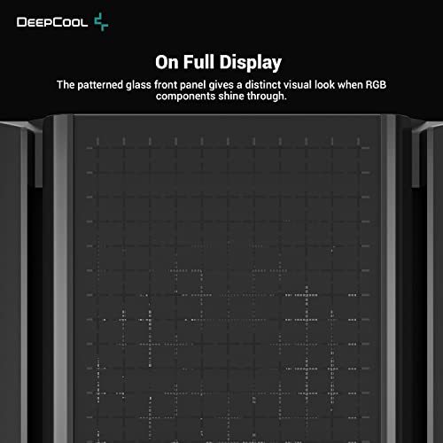 DeepCool CG540 ミッドタワー ATXケース 強化ガラス フロントとサイドパネル 3つのインストール済み 1_画像7