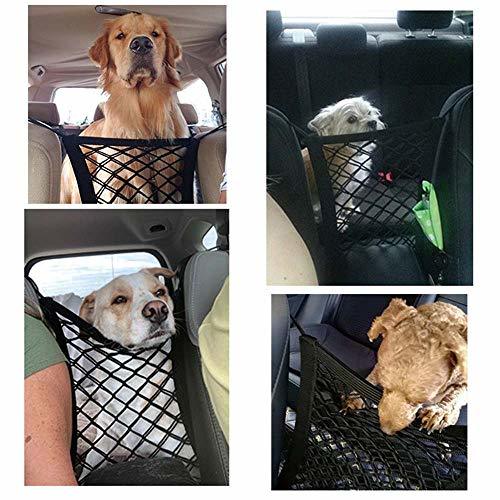 Botocoo pet fence in car protection net car goods bulkhead . pet Circle pet fence after part seat pet accessories 