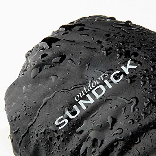 [SUNDICK] アウトドア 冬 靴下 防寒具 ダウンテント シューズ 羽毛ソックス男女兼用 (黒色 M)_画像7