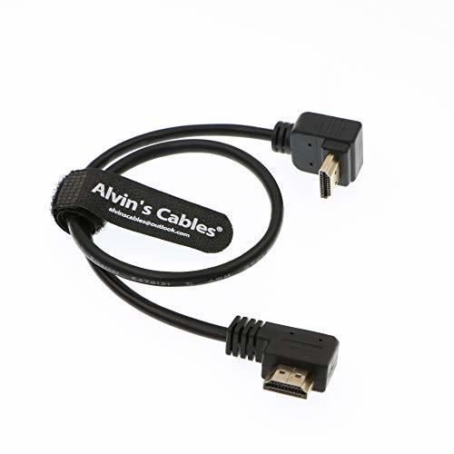 Alvin's Cables Portkeys BM5 Monitor用の Z CAM E2 HDMI 2.0 L型 ケーブル 直角まで90度_画像1