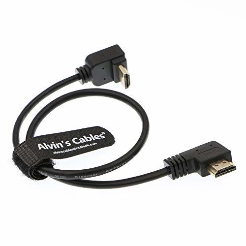 Alvin's Cables Portkeys BM5 Monitor用の Z CAM E2 HDMI 2.0 L型 ケーブル 直角まで90度_画像3