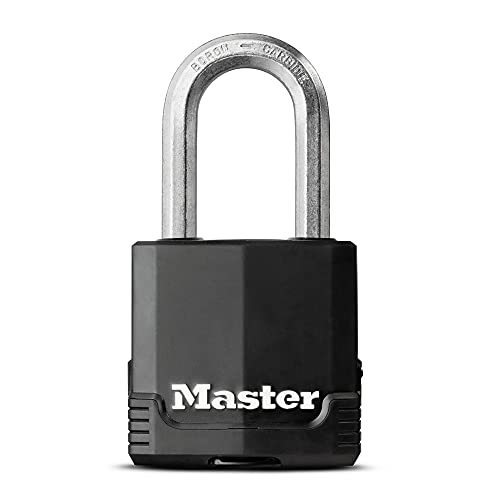 Master Lock (マスターロック) 南京錠 鍵式 プロ仕様 防錆 屋外 カバー付 ハイセキュリティ 本体幅48m_画像1