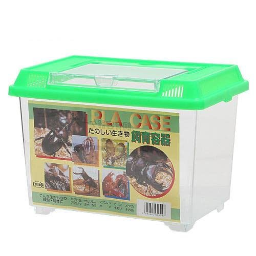  breeding container small green (225×150×165mm) plastic case insect cage insect rhinoceros beetle stag beetle 