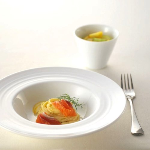 グラシア プレーン 24cm スープ プレート 白い食器 日本製_画像2